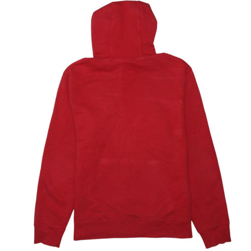 FILA Men's Red Pullover Hoodie Size L Regular Fit Fleece
