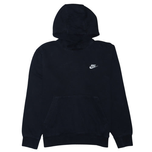 Nike Men's Black Pullover Hoodie Size M Fleece Sportswear