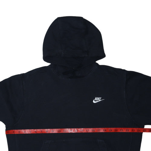 Nike Men's Black Pullover Hoodie Size M Fleece Sportswear