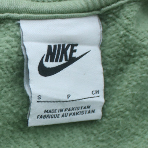 Nike Men's Green Crew Neck Pullover Sweatshirt Size S