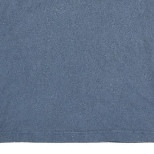 Carhartt Men's Blue Relaxed Fit Long Sleeve Pullover Sweatshirt M