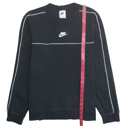 Nike Men's Black Crew Neck Pullover Sweatshirt Size L