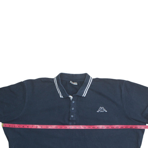 Kappa Men’s Navy Blue Polo Shirt 3XL 100% Cotton Classic Fit