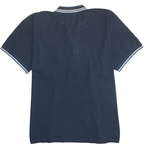 Kappa Men’s Navy Blue Polo Shirt 3XL 100% Cotton Classic Fit