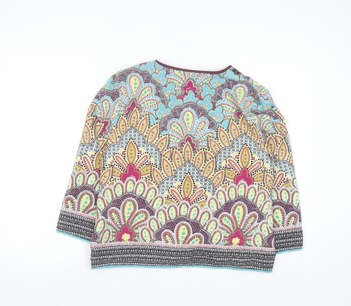 Marks and Spencer Per Una Women’s Multicoloured Beaded Paisley Jacket Size 10