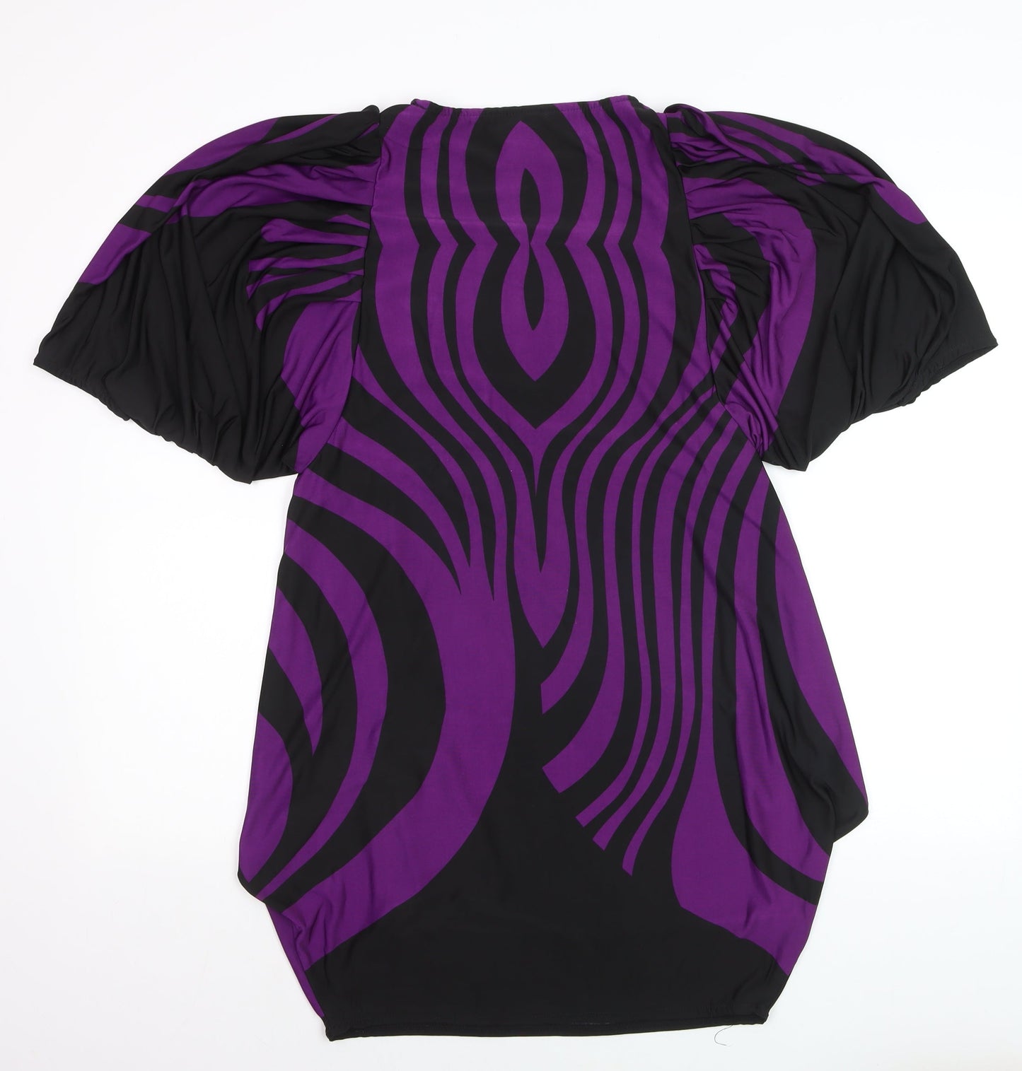 Culture Women’s Purple Zebra Print Shift Dress Size 8
