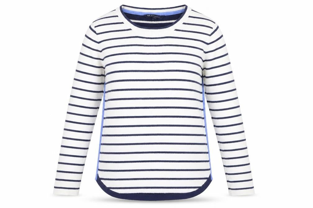 Crew Clothing Multicoloured Striped Jumper Size 14