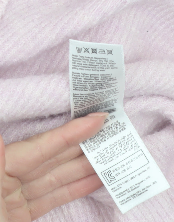 Joules Women’s Pink Button Back Knit Cardigan UK 16