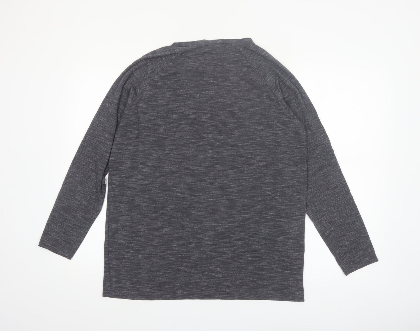 Myprotein Men's Grey Long Sleeve Athletic Gym Top Size L