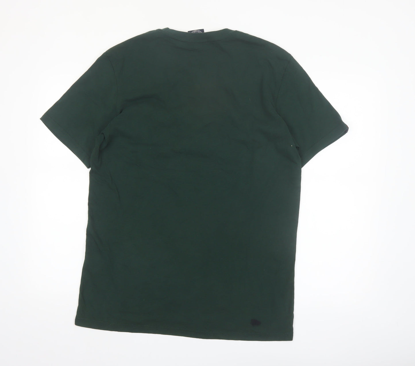 Superdry Men's Green Graphic Logo T-Shirt Size M Short Sleeve Cotton