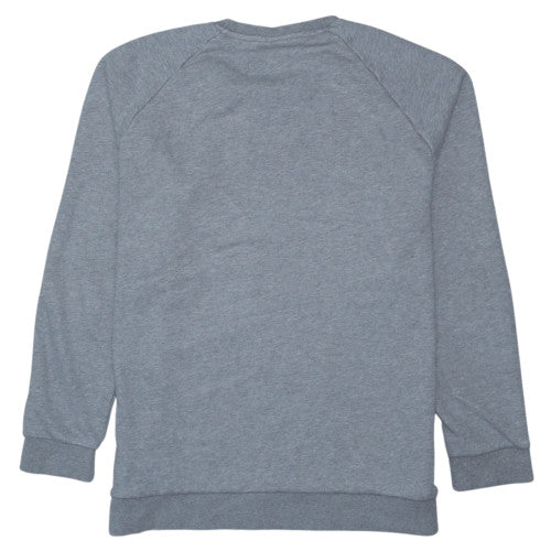 Adidas Men’s Grey 2XL Crew Neck Fleece Pullover Sweatshirt