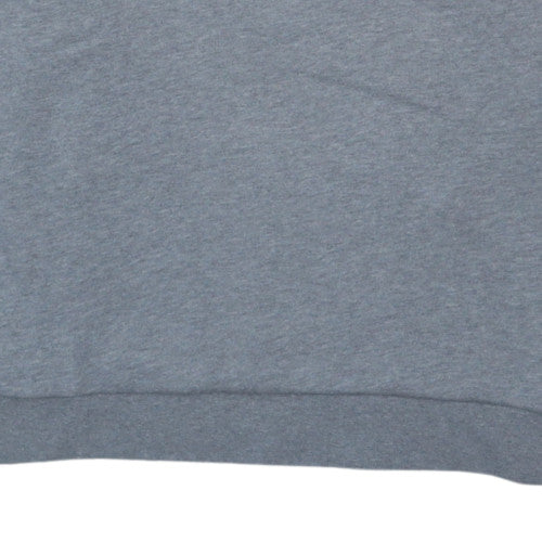 Adidas Men’s Grey 2XL Crew Neck Fleece Pullover Sweatshirt