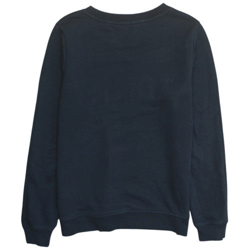 Tommy Hilfiger Womens Navy Sweatshirt Crew Neck Cotton Blend M