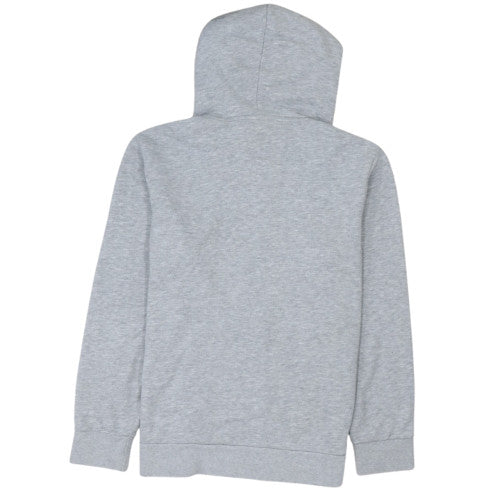 Adidas Men's Grey Pullover Hoodie Sweatshirt M Logo Sportswear