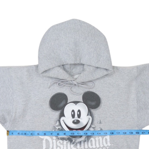 Disneyland Resort by Hanes Grey Mickey Mouse Hoodie Women's Small