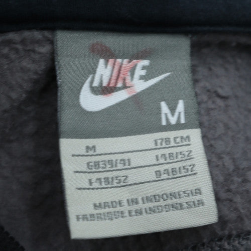 Nike Men's Grey Full Zip Air Hoodie Size M Sports Fleece