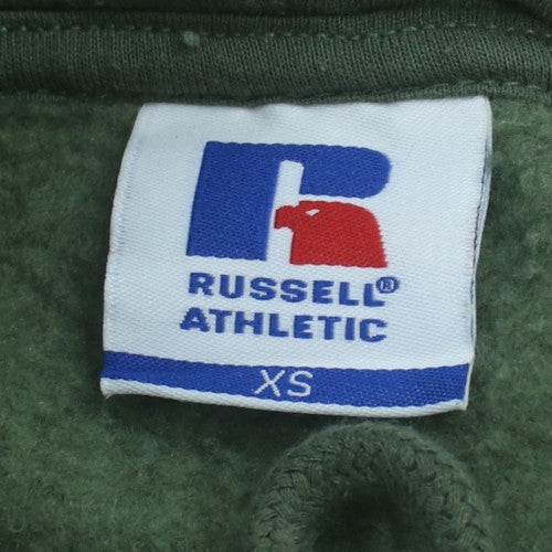 Russell Athletic Men's Green XS Pullover Hoodie