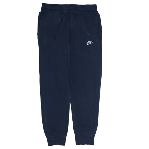 Nike Men's Navy Blue Jogger Sweatpants M Cotton Blend