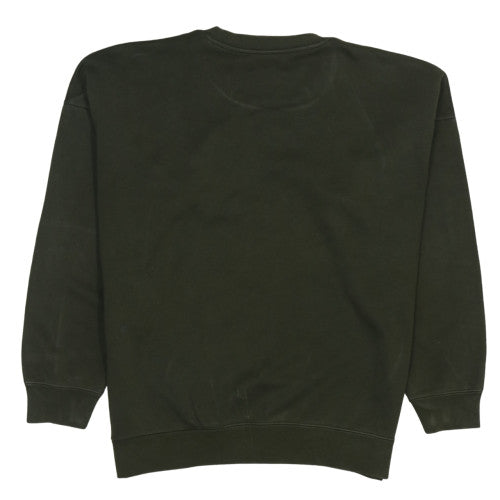 Adidas Mens Green L Crew Neck Pullover Sweatshirt