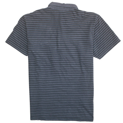 The North Face Men's Blue Striped Cotton Polo Shirt XL