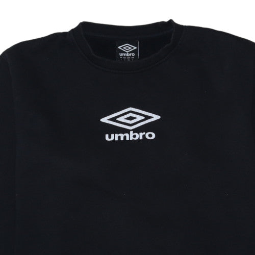 Umbro Men's Black Crew Neck Pullover Sweatshirt Size L
