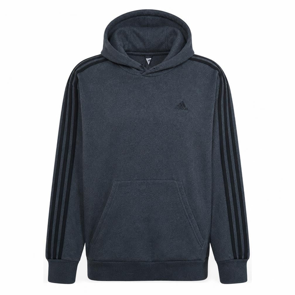 Adidas Men's Blue Pullover Hoodie Size M Fleece Sportswear