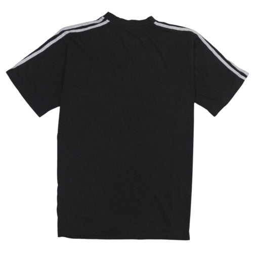 Adidas Men's Black XL Sports Jersey Cotton Crew Neck T-Shirt