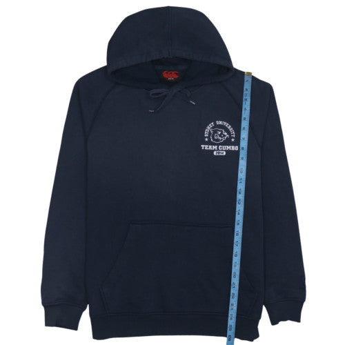 Canterbury Men's Blue Pullover Hoodie Team Cumbo M Rugby Sportswear