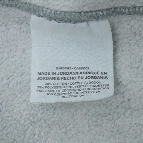 Nike Women's Grey Crew Neck Pullover Sweatshirt Size S