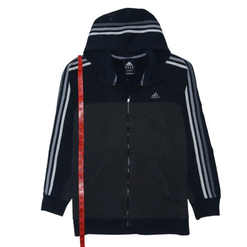 Adidas Mens Black Full Zip Hoodie L Performance Essentials