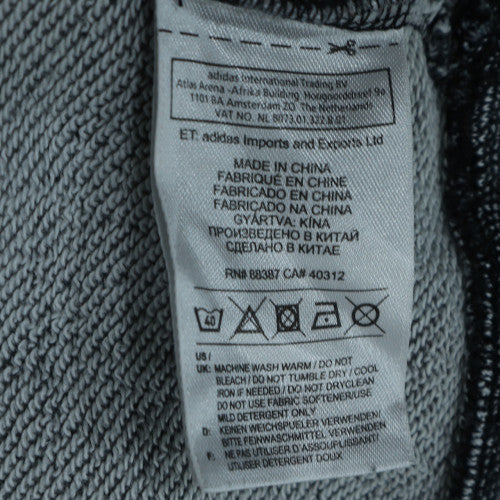 Adidas Originals Women Grey Crew Neck Sweatshirt Size L