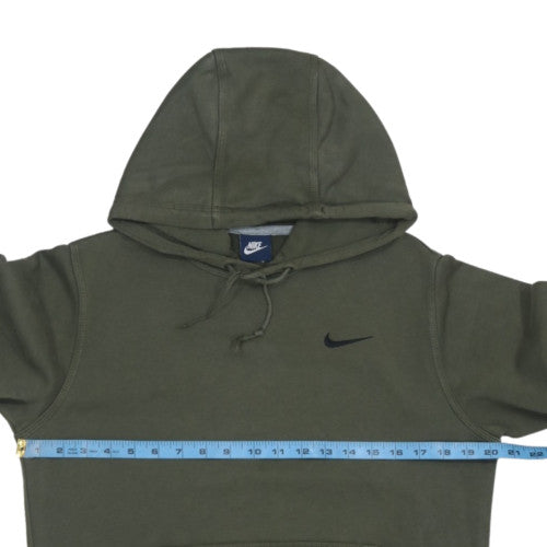 Nike Men's Green Pullover Hoodie Size S Regular Fit Fleece