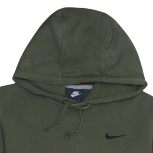 Nike Men's Green Pullover Hoodie Size S Regular Fit Fleece