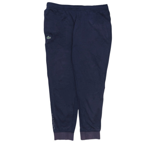 Lacoste Men Blue Jogger Trousers XL Cotton Blend Casual Sportswear