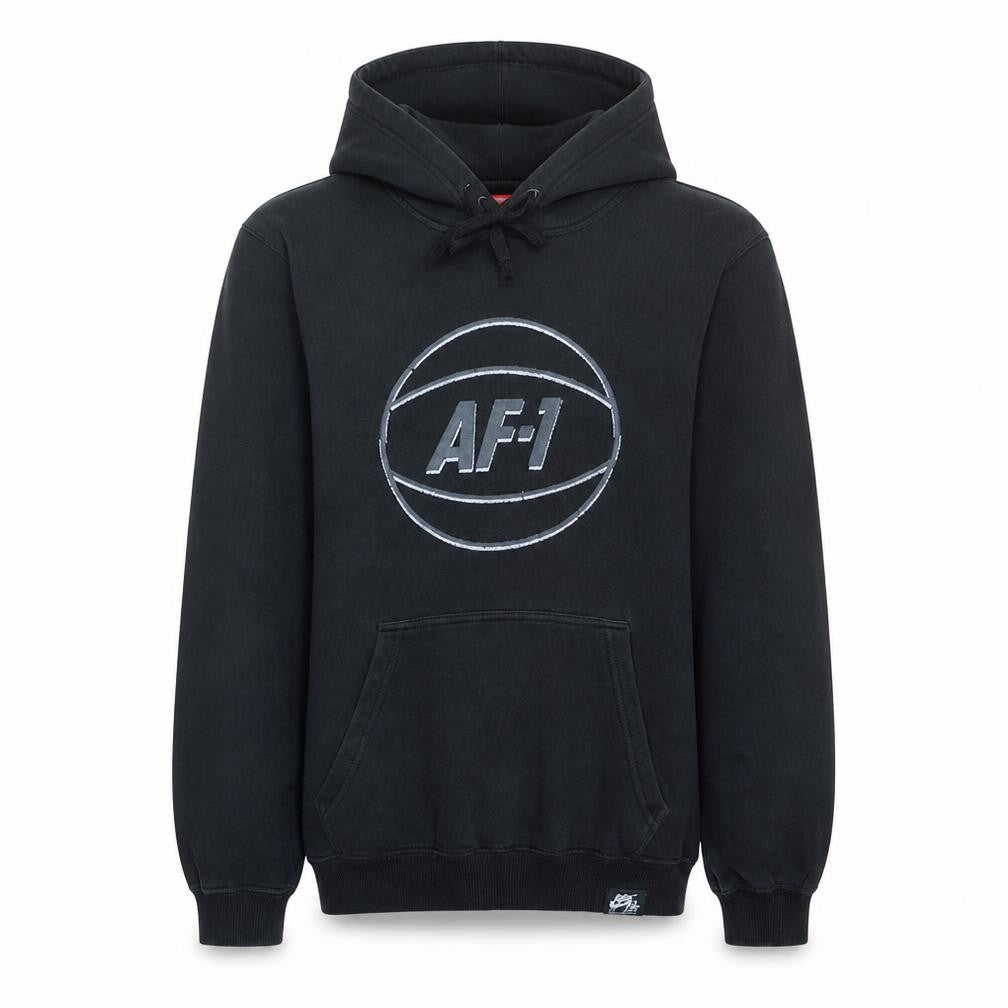 Nike Women's Black AF1 Pullover Hoodie XS Cotton Blend