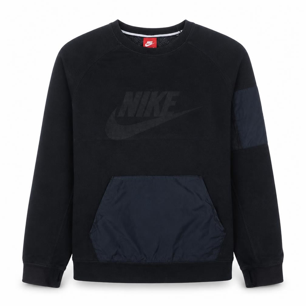 Nike Women's Black Crew Neck Pullover Sweatshirt Size M