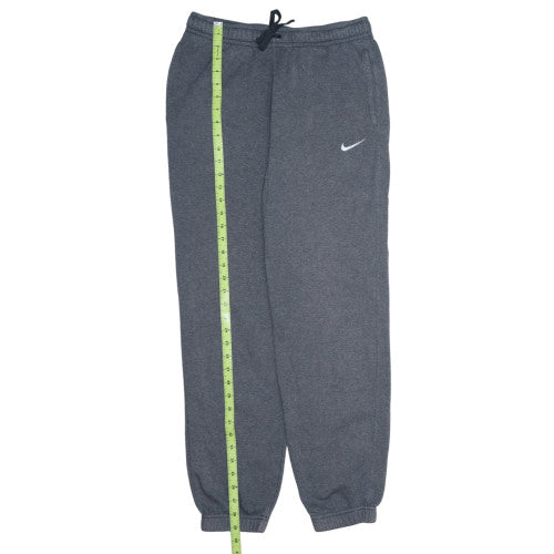 Nike Men Grey Regular Sweatpants S Elastic Waist Casual Trousers