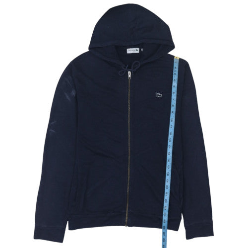 Lacoste Men's Blue Full Zip Hoodie L Regular Fit