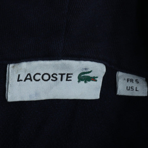 Lacoste Men's Blue Full Zip Hoodie L Regular Fit