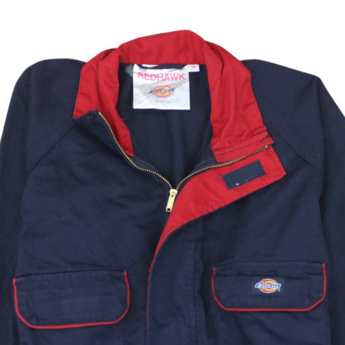 Dickies Redhawk Women's Navy Coverall Size 14 Workwear Jumpsuit