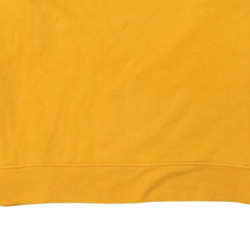 Disney Women's Yellow Mickey & Co Sweatshirt Size 2XL Cotton Blend
