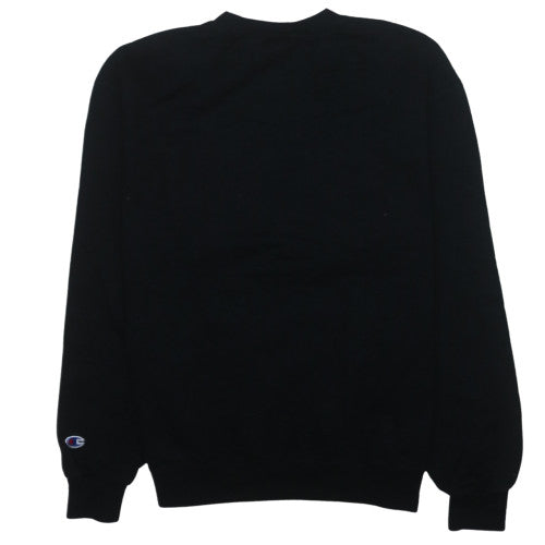 Champion Women's Black Baylor Bears Fleece Sweatshirt L Eco Fleece