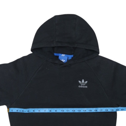 Adidas Men's Black Short Sleeve Pullover Hoodie Size S