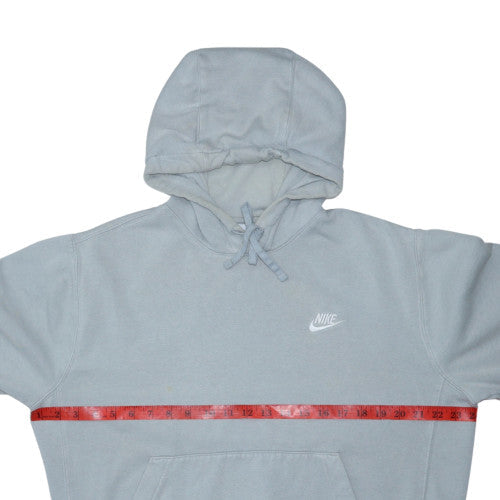 Nike Men's Grey Pullover Hoodie M Fleece Sweatshirt