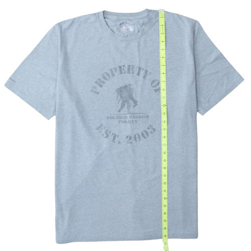 Under Armour Men's Grey XL Loose Fit Wounded Warrior T-Shirt