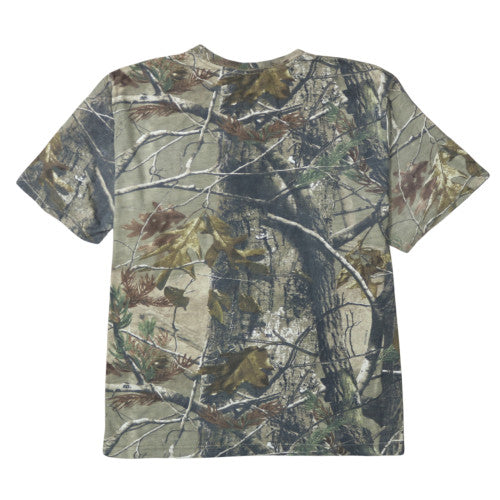 Realtree Men’s 2XL Camouflage Short Sleeve Crew Neck Cotton T-Shirt