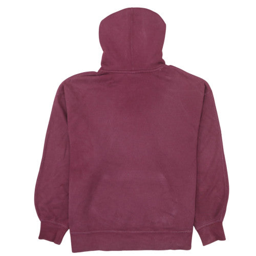 Nike Jordan Men's Red Pullover Hoodie Size S Oversized Fit Cotton