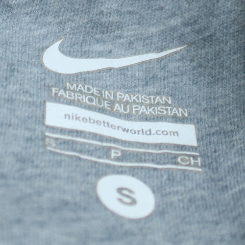 Nike Men's Black Pullover Hoodie S Logo Sports Fleece Sweatshirt