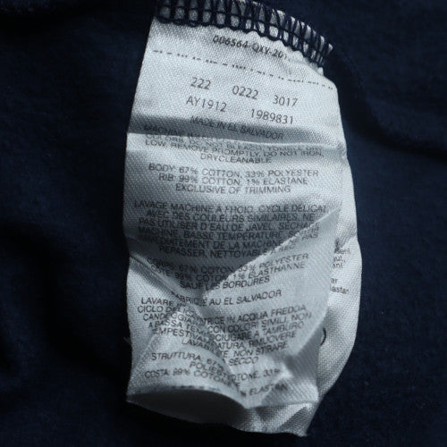 Columbia Womens Navy Blue Pullover Hoodie XL Cotton Blend Logo Design