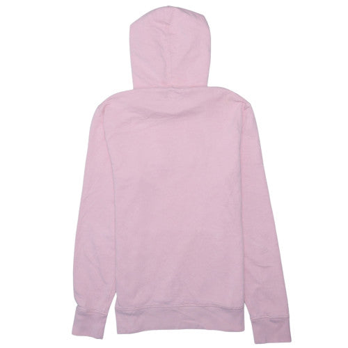 Levi's Women's Pink Pullover Hoodie Small Logo Cotton Sweatshirt